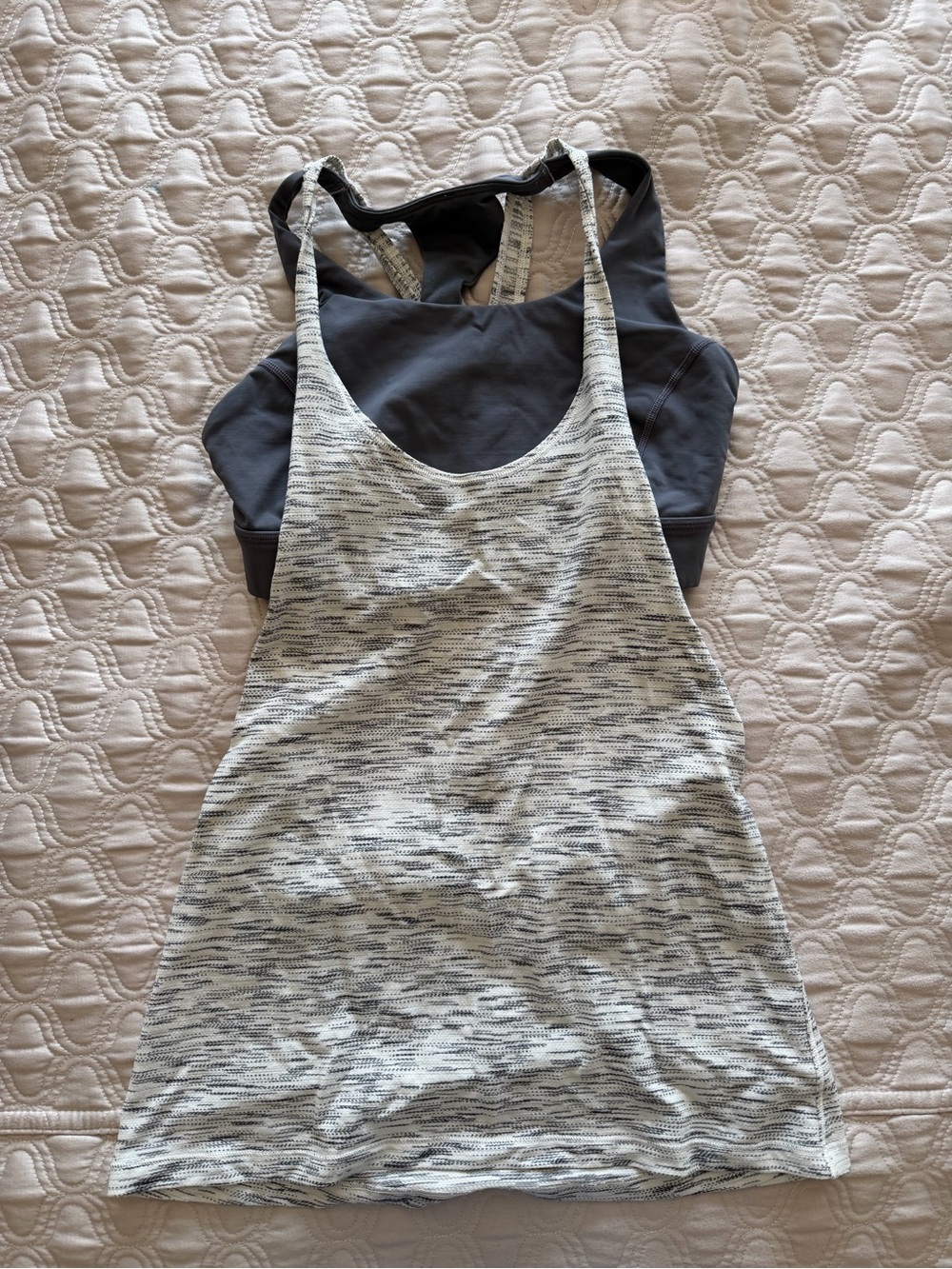 lululemon athletica Gray Space-Dye Racerback Camisole